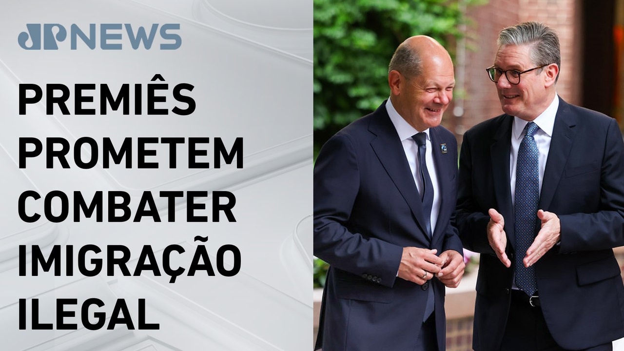 Primeiro-ministro do Reino Unido chega na Alemanha em busca de tratado bilateral