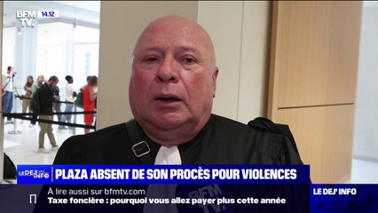 "C'est un choix de santé(...)Monsieur Plaza a fait l'objet d'une tentative de chantage et de harcèlement", explique l'avocat de Stéphane Plaza absent à l'ouverture de son procès