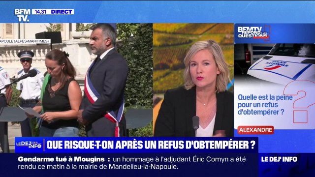 Quelle est la peine pour un refus d'obtempérer? BFMTV répond à vos questions