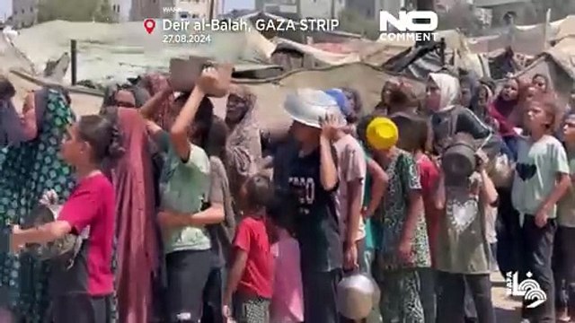 No Comment : à Gaza, les enfants palestiniens en quête de nourriture
