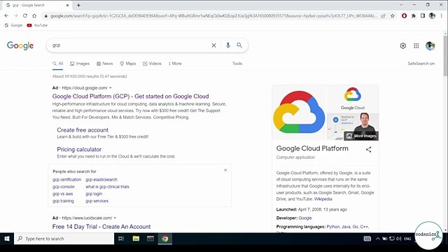 Windows Virtual Machine on Google Cloud Platform with High Speed