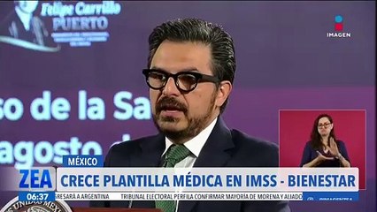 Crece la plantilla de medicos especialistas en los hospitales del IMSS-Bienestar
