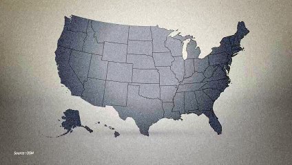 Carte animée : les "swing states"