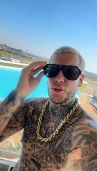 "Cantás como un perro": Alex Caniggia y otra provocación a L-Gante