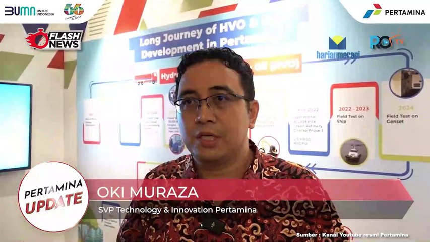 Produk Energi Terbarukan HVO dan SAF Inovasi Pertamina