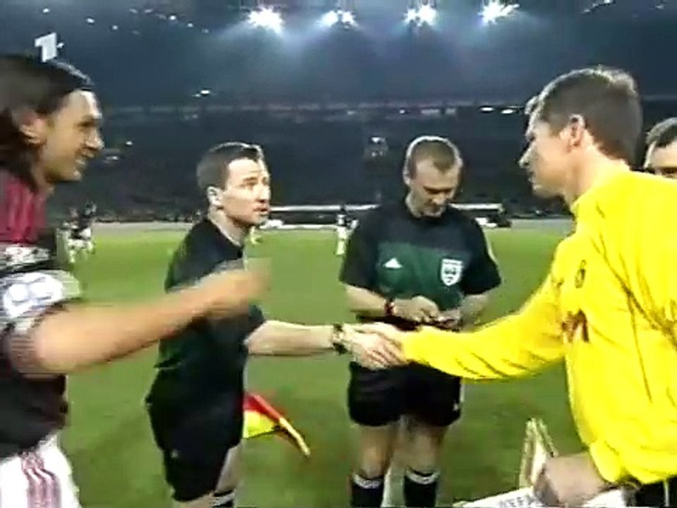 Borussia Dortmund vs. AC Milan - 1.Half UEFA Cup 2001-02