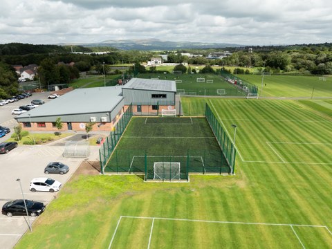 Accrington Stanley open new 5-a-side pitch to the public following a £100,000 grant from Sky Bet