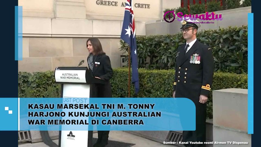 KASAU Marsekal TNI M. Tonny Harjono Kunjungi Australian War Memorial di Canberra