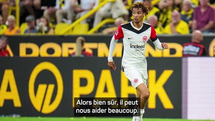 Francfort - Götze : "Ekitike a une capacité que peu de joueurs ont"