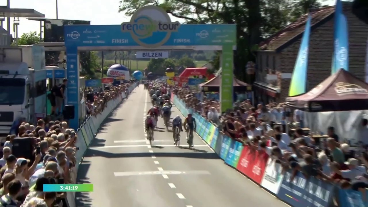 Cycling - Renewi Tour 2024 - Stage 1 highlights - Messy final with crashes, Jonathan Milan unstoppable