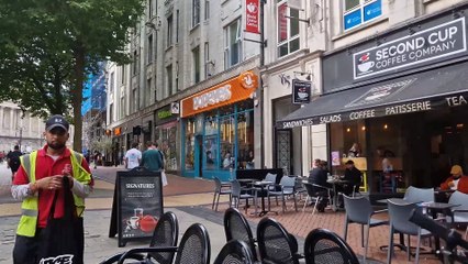 We queued for a long time at Birmingham's new Popeyes chicken restaurant