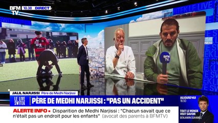 Télécharger la video: Maxime Switek très ému après le témoignage de Jalil Narjissi suite à la disparition de son fils, Medhi. BFMTV