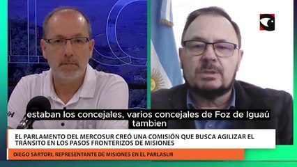 Download Video: El Parlamento del Mercosur creó una comisión que busca agilizar el tránsito en los pasos fronterizos de Misiones