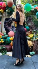 Flavia Mihasan - 28.08.2022 \ La nunta lui Caisă (Florin Tănase), cu ţâţele goale şi sfârcurile excitate.