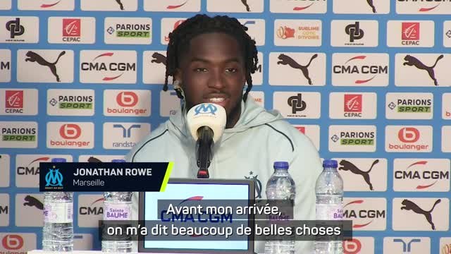 Marseille - Rowe : Je vais bientôt regarder des vidéos de Chris Waddle