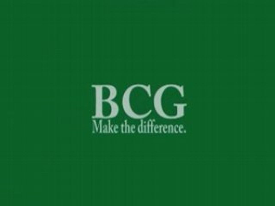 Make the difference - BCG Strategy Tube