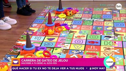 Carrera de gateo jelou! 28 de agosto