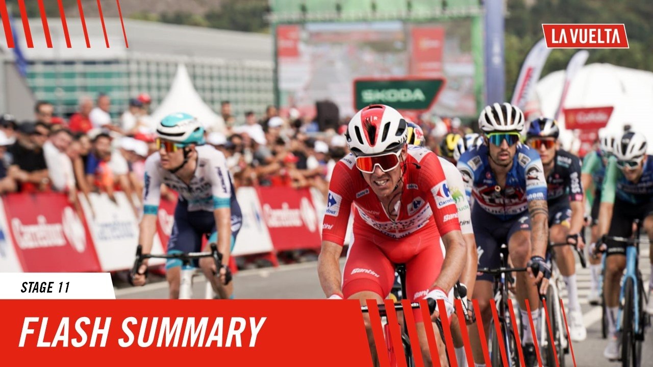 Stage Highlights in 1' Stage 11 La Vuelta 2024 Vídeo Dailymotion
