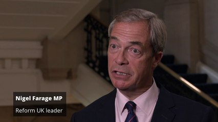 Nigel Farage reacts to launch of UK-Germany treaty