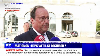 Choix du Premier ministre: pour François Hollande, "il était légitime de nommer Lucie Castets"