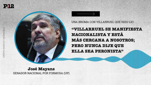 Mayans remarcó que nunca dijo que Villarruel era peronista: Se manifiesta nacionalista y está más cercana a nosotros