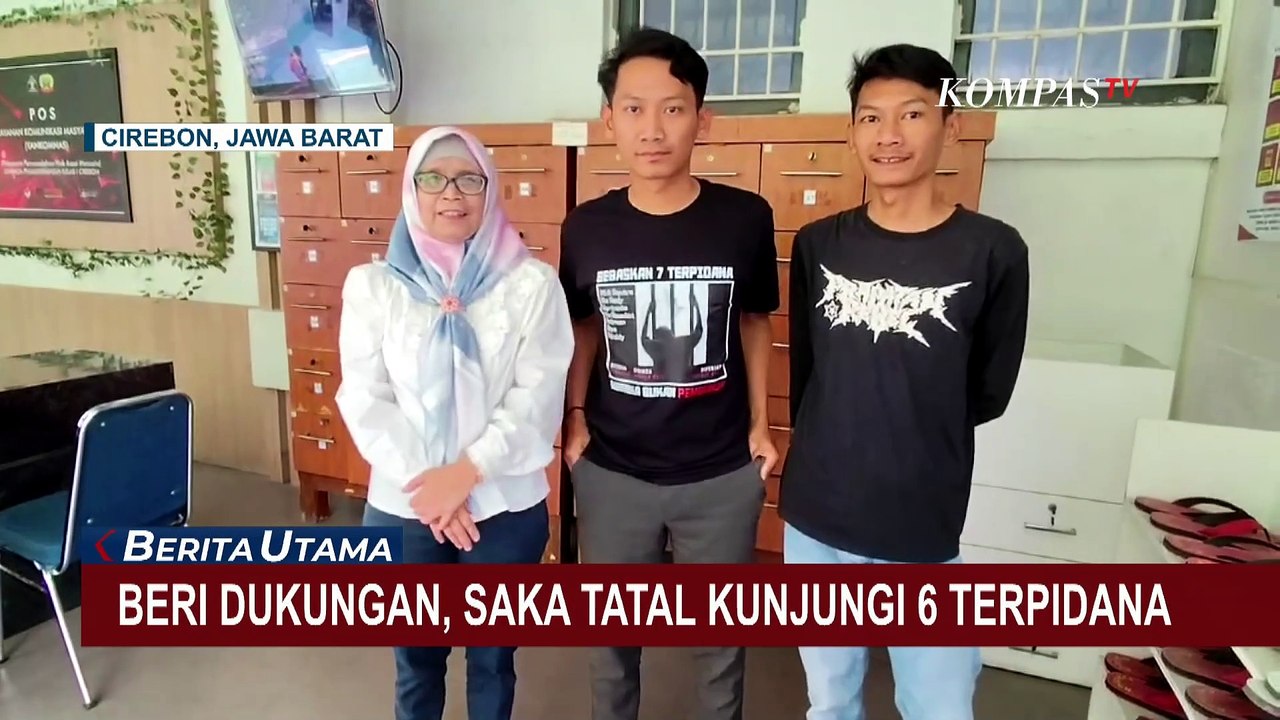 Beri Dukungan, Saka Tatal Kunjungi 6 Terpidana Kasus Vina yang akan Jalani Sidang PK