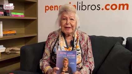 Samantha Flores presenta su libro Entre azul y buenas noches