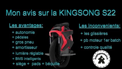 Mon avis sur la KINGSONG S22  par expliquemoica #kingsong #kss22 #s22
