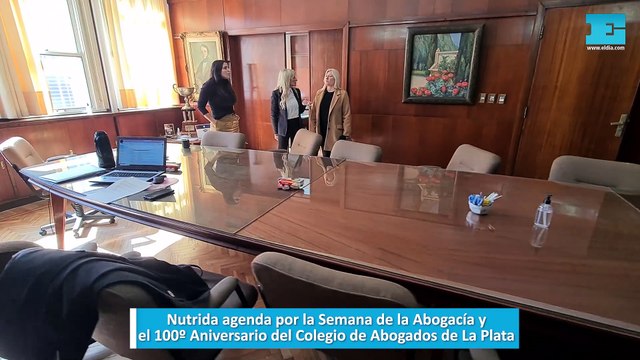 Nutrida agenda por la Semana de la Abogacía y el 100º Aniversario del Colegio de Abogados de La Plata