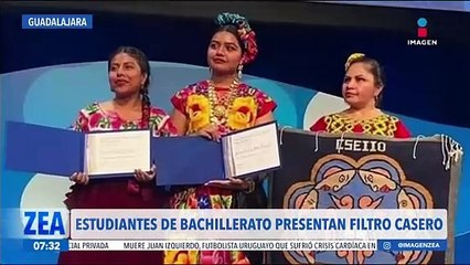Jóvenes oaxaqueñas ganan el Premio Mundial del Agua