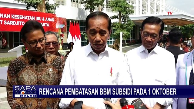 Bahlil Ungkap Rencana Pembatasan BBM Subsidi, Jokowi: Masih Sosialisasi, Belum Ada Keputusan