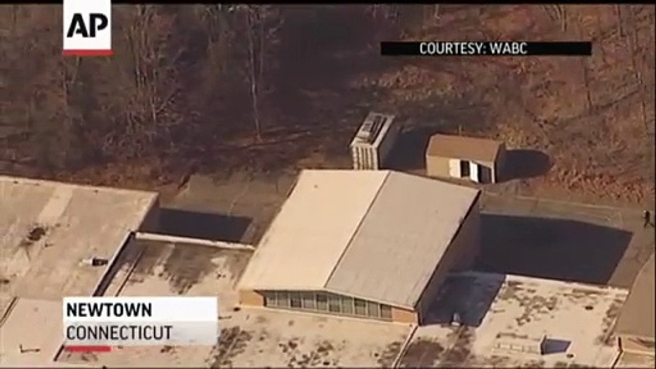 Sandy Hook: Raw Footage of 2 Journalists Getting Caught Trying to Get Closer to the Scene