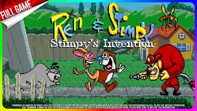 The Ren and Stimpy Show: Stimpy's Invention [Sega Genesis ‧ US]