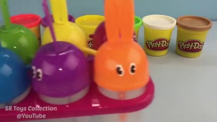 Doh ice creams with moulds