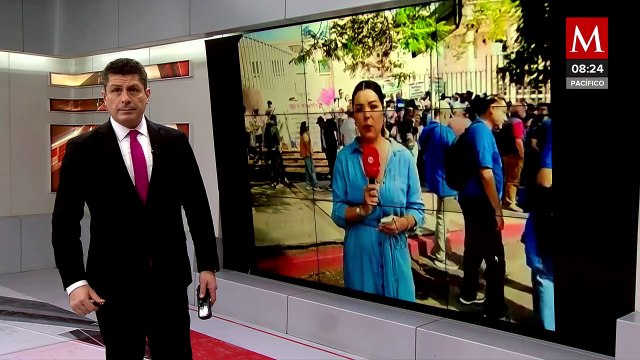 Trabajadores del Poder Judicial marchan en Morelia contra la reforma judicial