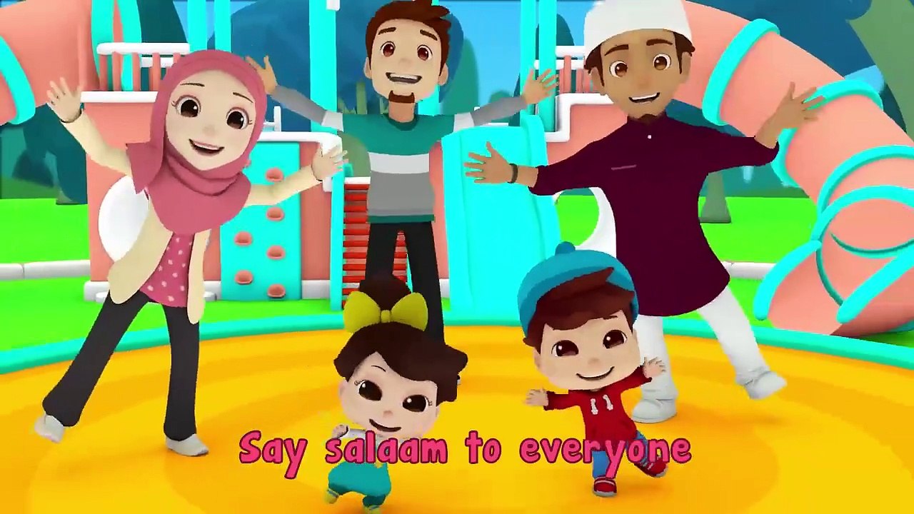 Islamic Cartoons For Kids _ Assalamu Alaikum _ Omar _ Hana(720P_HD)