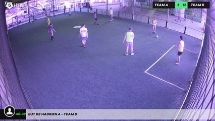 But de Hadrien A - Team B