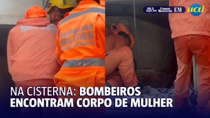 Corpo de mulher é encontrado em cisterna em BH
