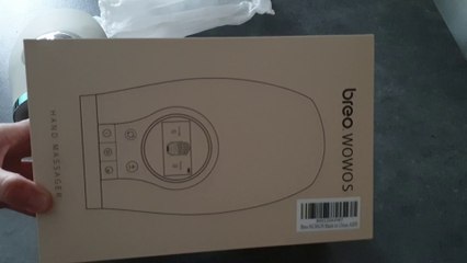 Masseur à main breo Wowos présenté par  expliquemoica