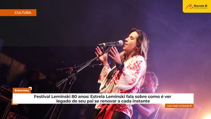 Estrela Leminski fala sobre como é ver legado de seu pai se renovar