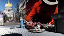 Gross But Cool! Artist Paints the Dried Gum Left on the Ground