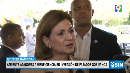 Apagones son falta de gobiernos pasados |Primera Emisión SIN