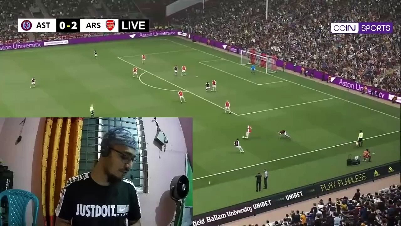 Aston Villa vs Arsenal _ English Premier League 2024_25 _ eFootball Pes 21 Gameplay