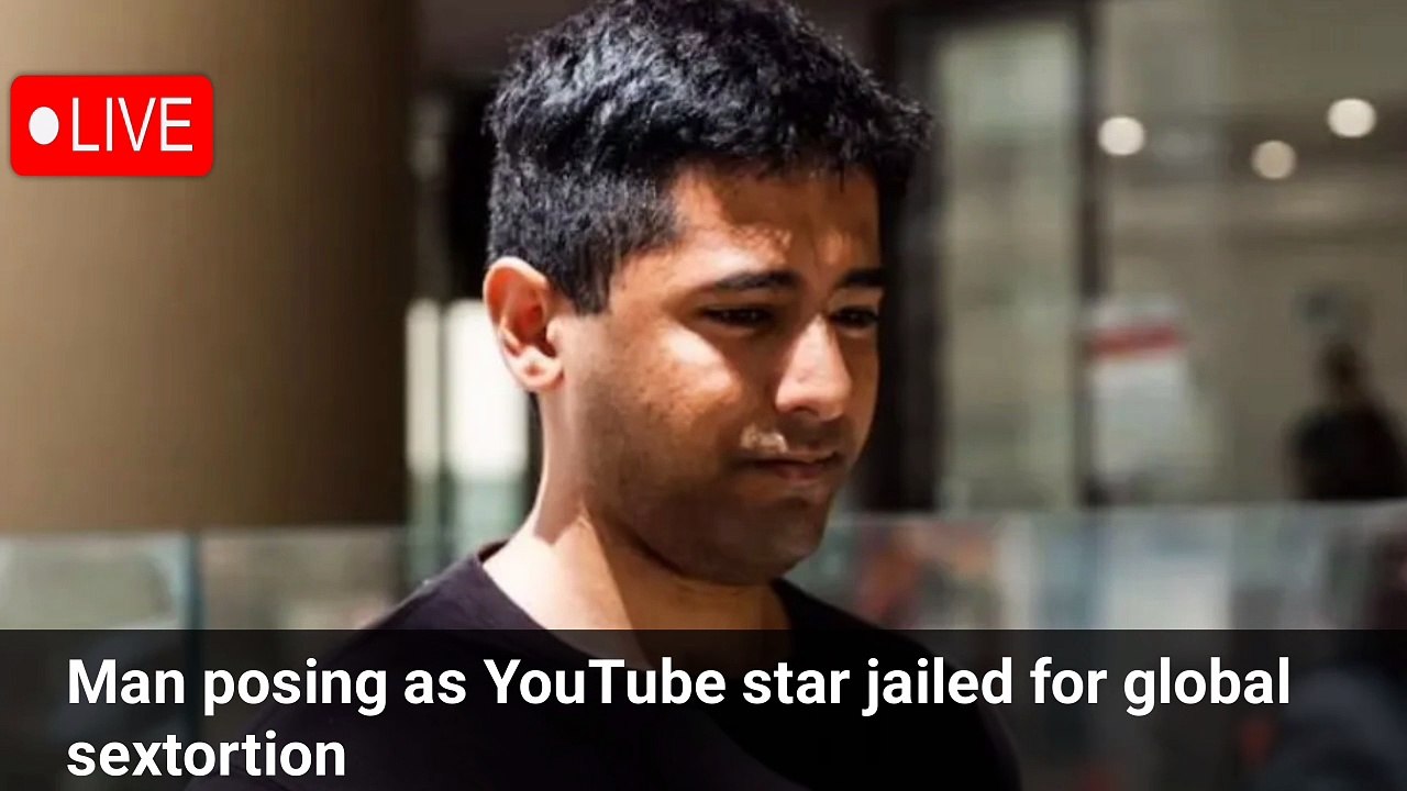 Man posing as YouTube star jailed for global sextortion |BBCnewslive |bbclondon