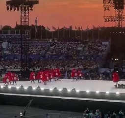 Cérémonie d'ouverture des paralympiques: les phryges jouent à 1,2,3 soleil