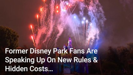 Former Disney World Fans Are Sharing The Reasons They Bailed On The Theme Parks As New Rules And Hidden Costs Came In
