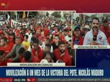 Trujillanos marchan en celebración de la victoria contundente del Pdte. Nicolás Maduro el 28-J