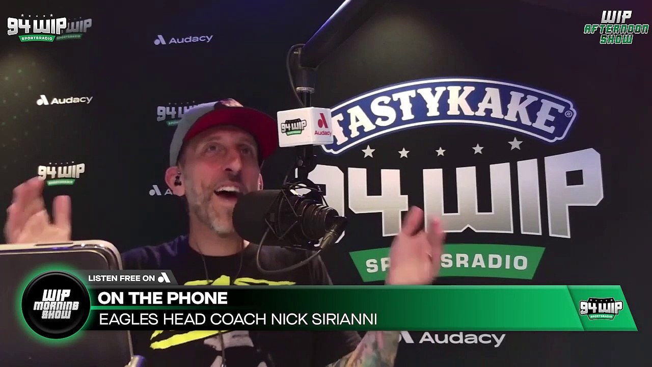 Nick Sirianni Appreciates ESP's Training Camp Stats