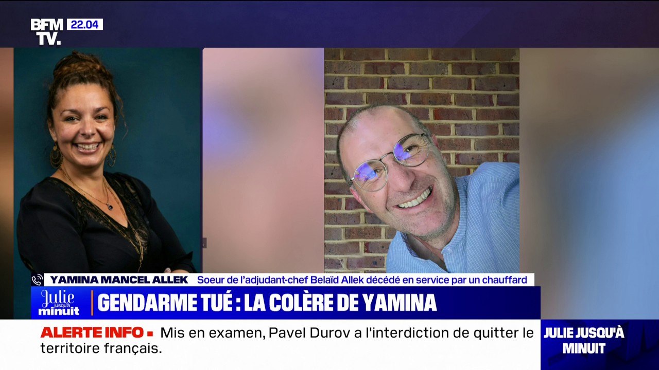 Gendarme tué: "C'est une cicatrice qui se rouvre", déclare la sœur de l'adjudant-chef Belaïd Allek, décédé en service à cause d'un chauffard
