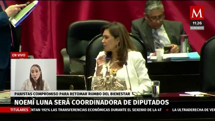 "La pluralidad del voto debe respetarse": Noemí Luna, próxima coordinadora del PAN en el Senado